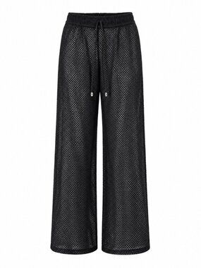 Club Z Collection Black Swimsuit Cover Up Pants,Size M